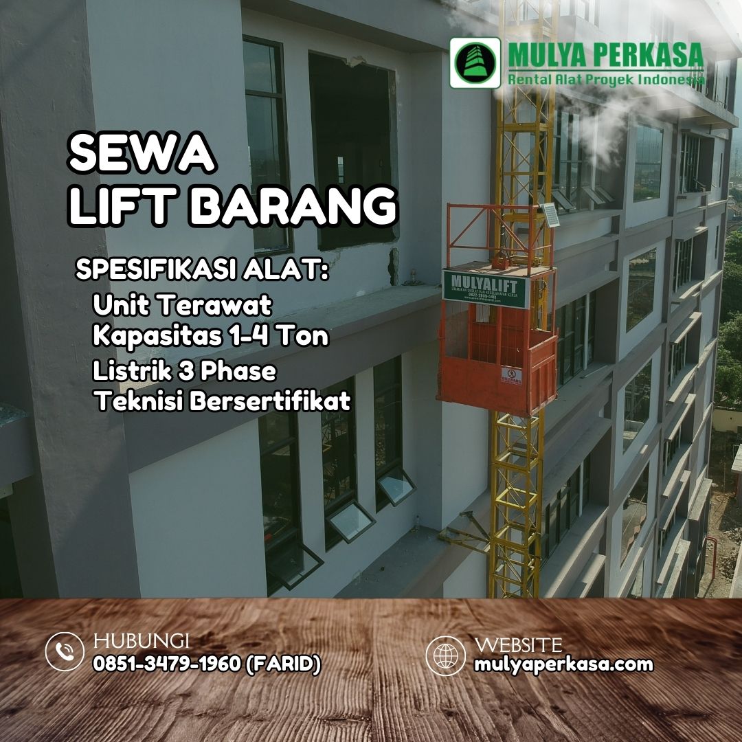 sewa lift barang Gianyar