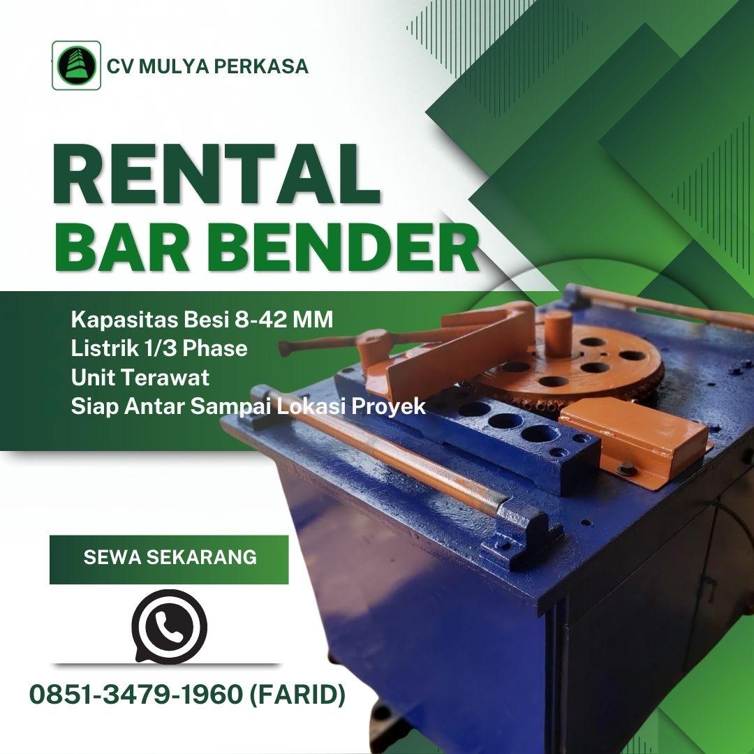sewa bar bender Jambi