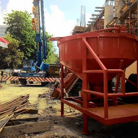 sewa bucket cor Cilacap