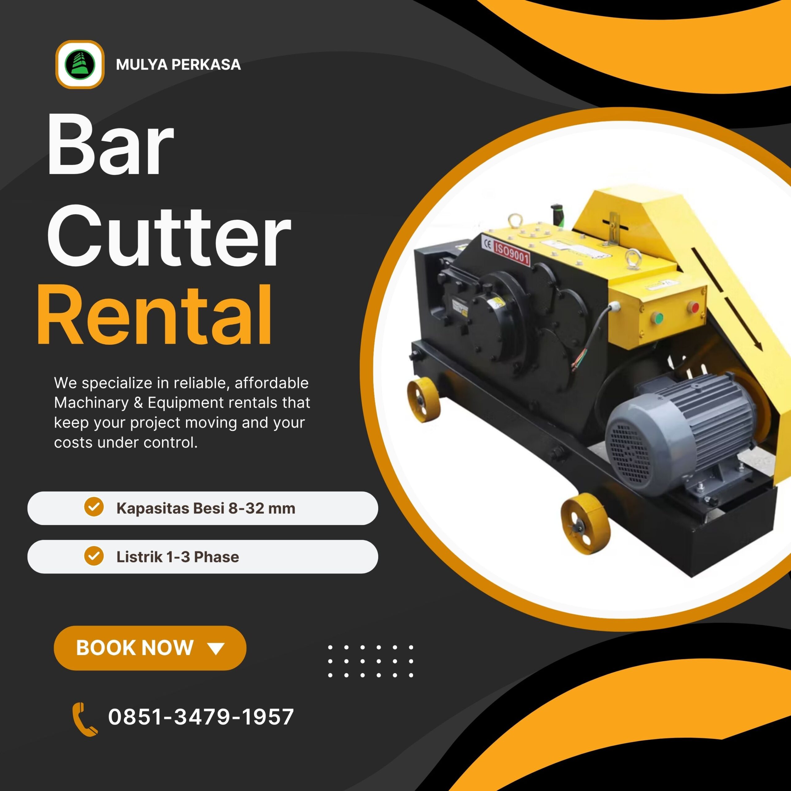Sewa Bar Cutter Mataram