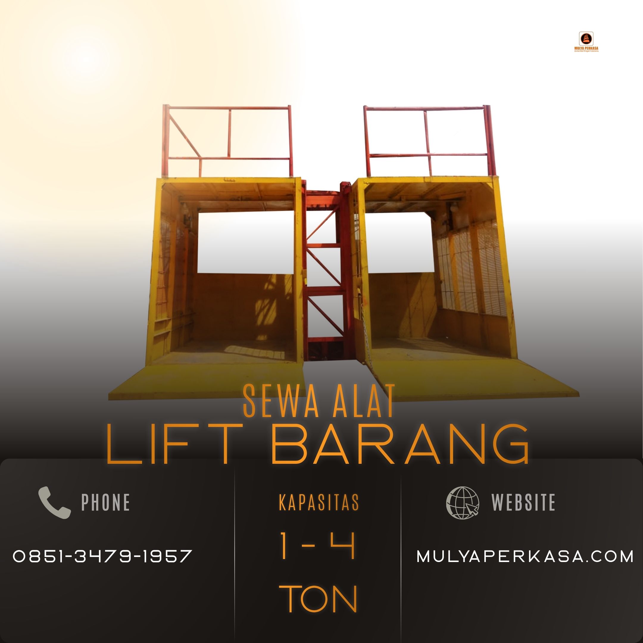 Sewa Lift Barang Tangerang