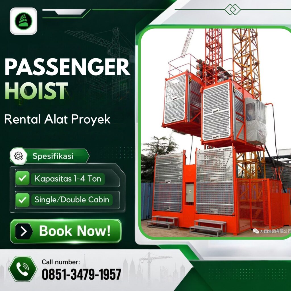 Lift Proyek untuk Gedung Bertingkat di Bengkulu