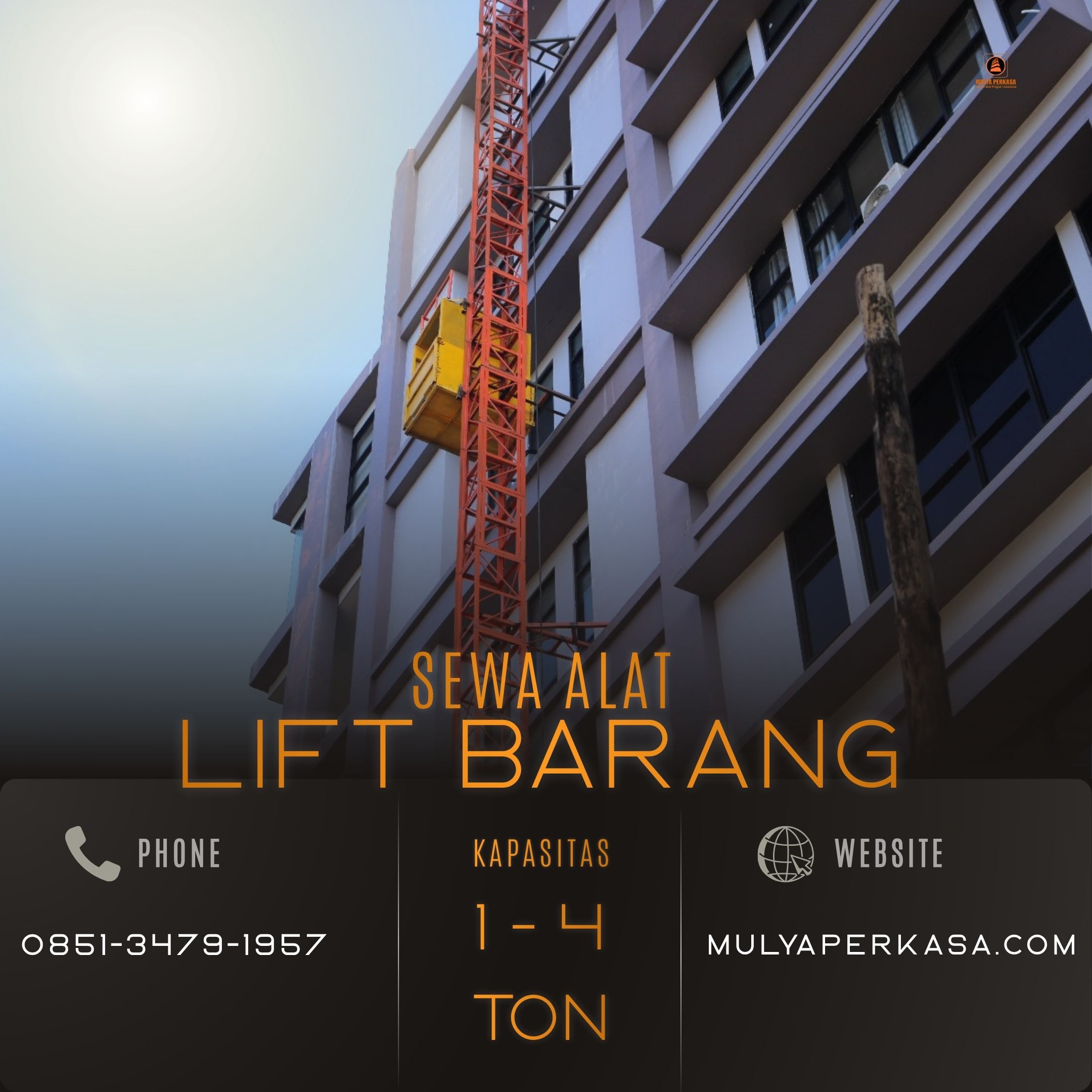 Sewa Lift Barang Jambi