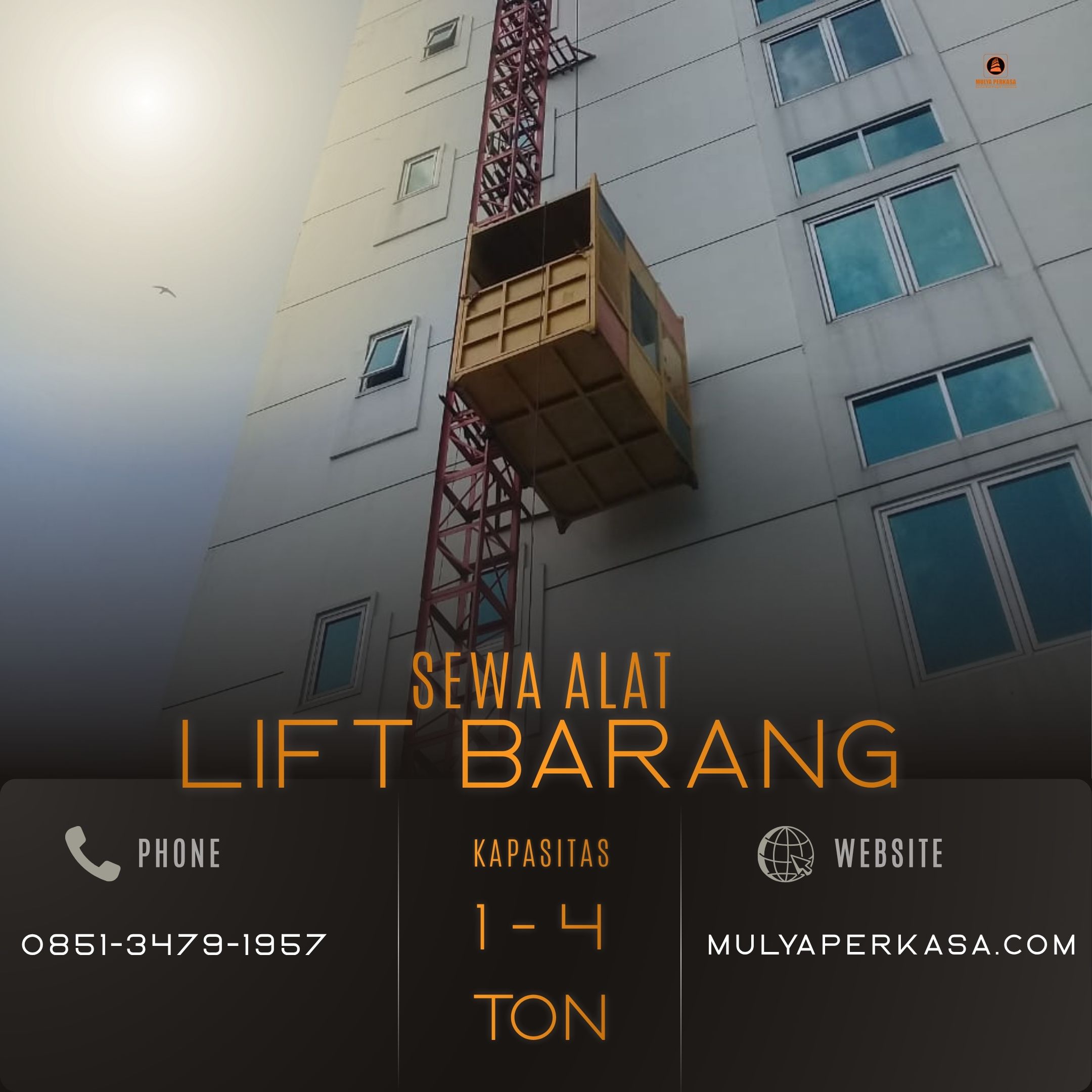 Sewa Lift Barang Tangerang Selatan