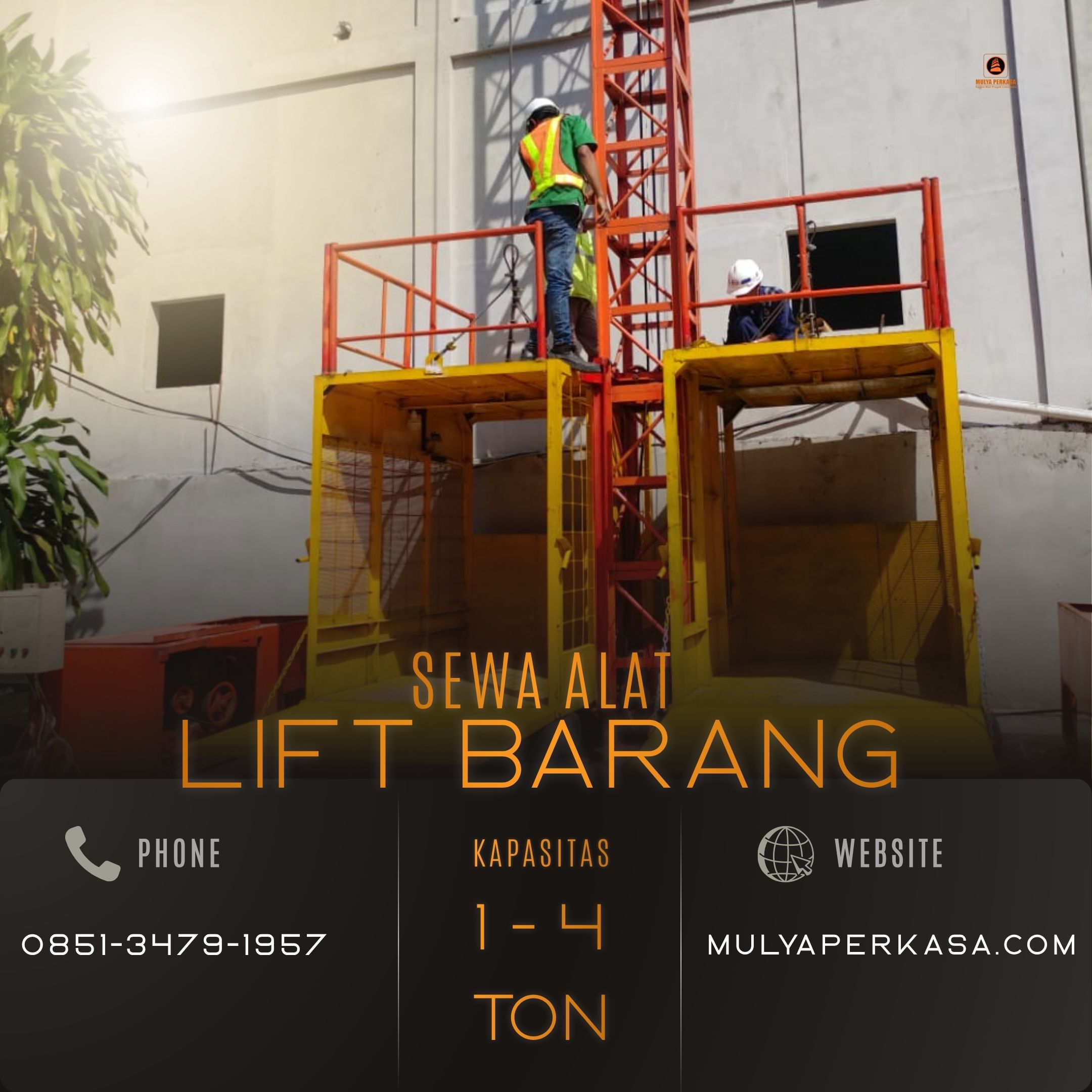 Sewa Lift Barang Muaro Jambi