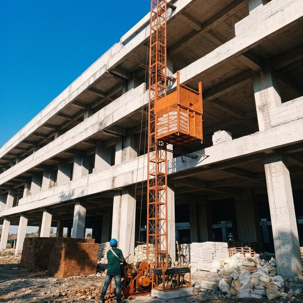 Unit Lift Barang CV. Mulya Perkasa Jambi