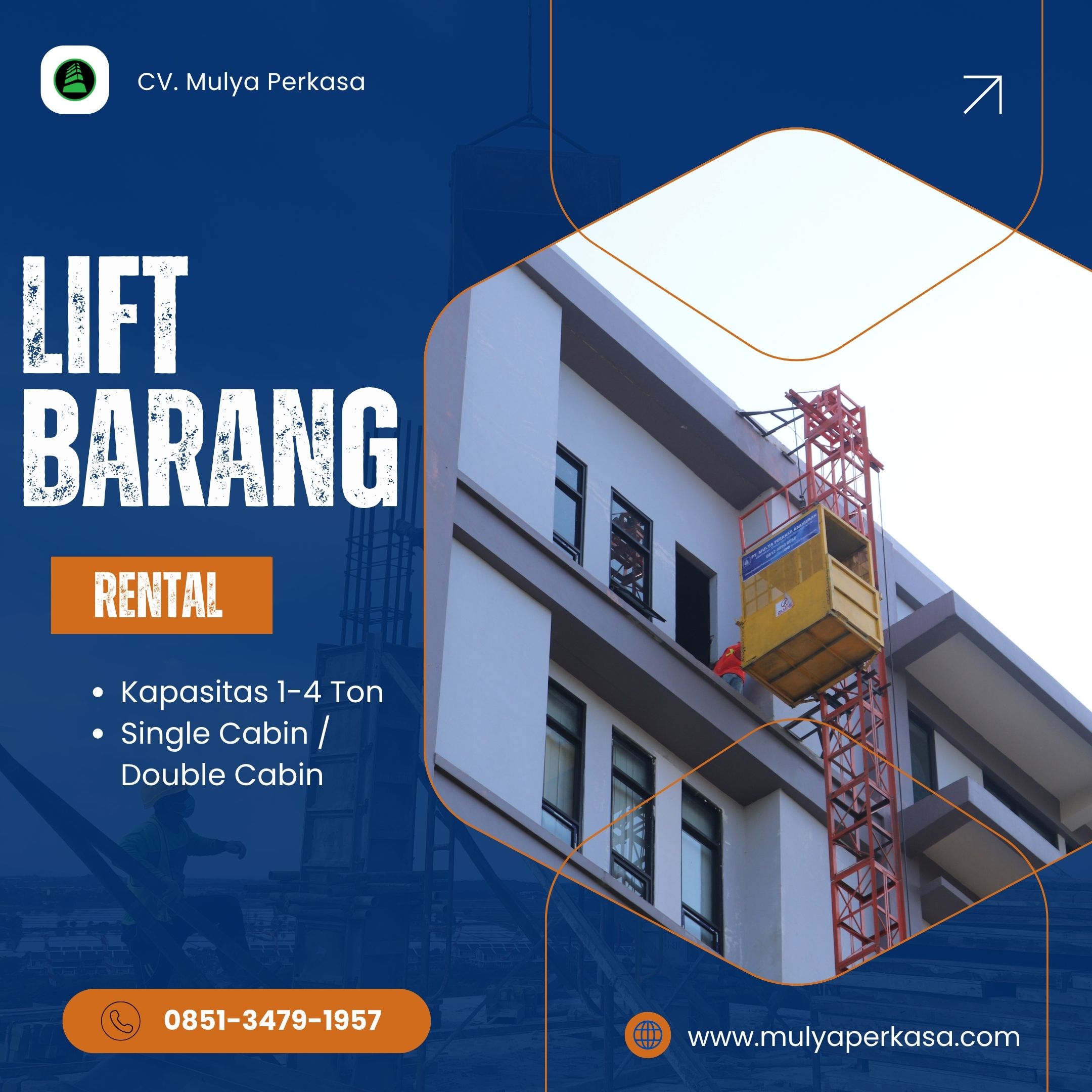 Sewa Lift Barang Tulungagung
