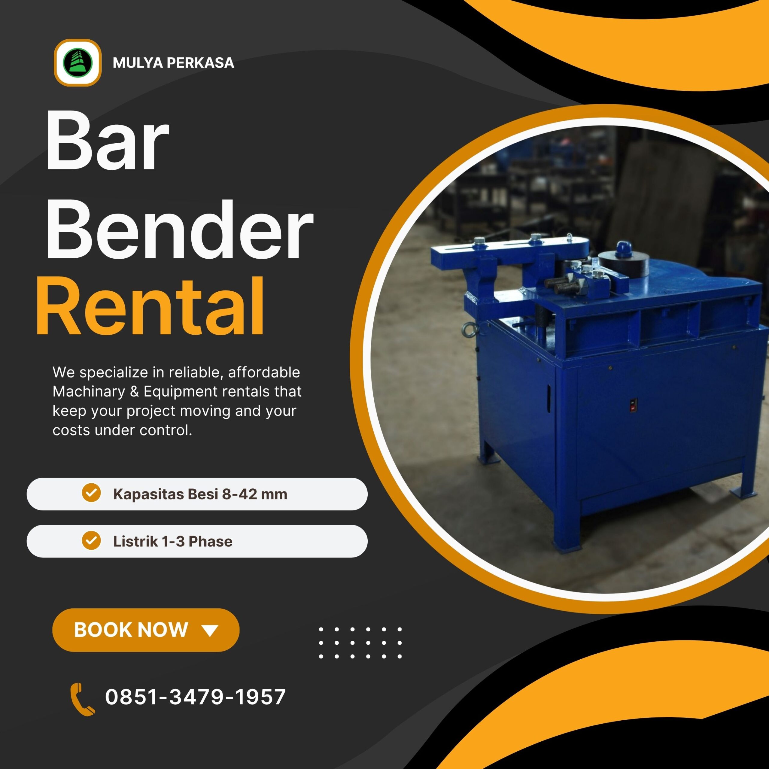 Sewa Bar Bender Bima