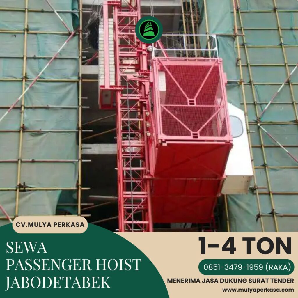Rental Passenger Hoist Jabodetabek