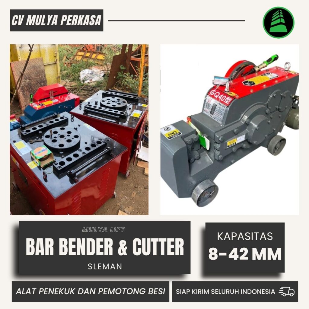 sewa bar bender cutter sleman