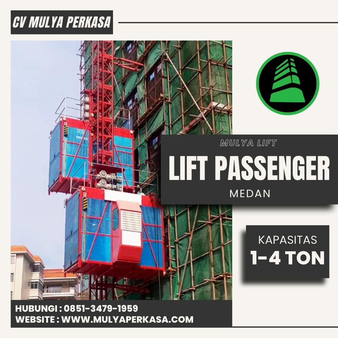 Jasa Sewa Passenger Hoist Medan