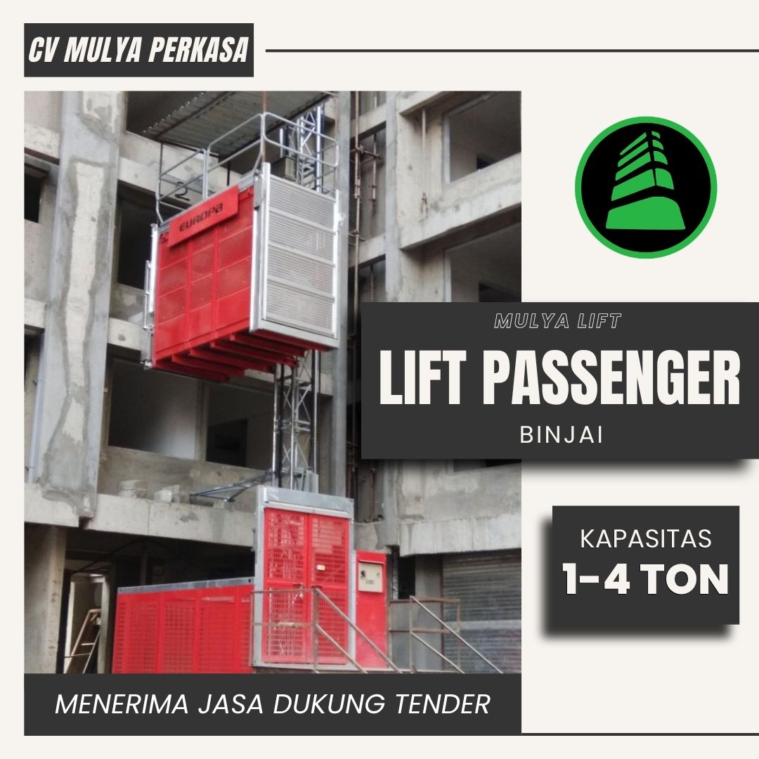 Jasa Sewa Passenger Hoist Binjai