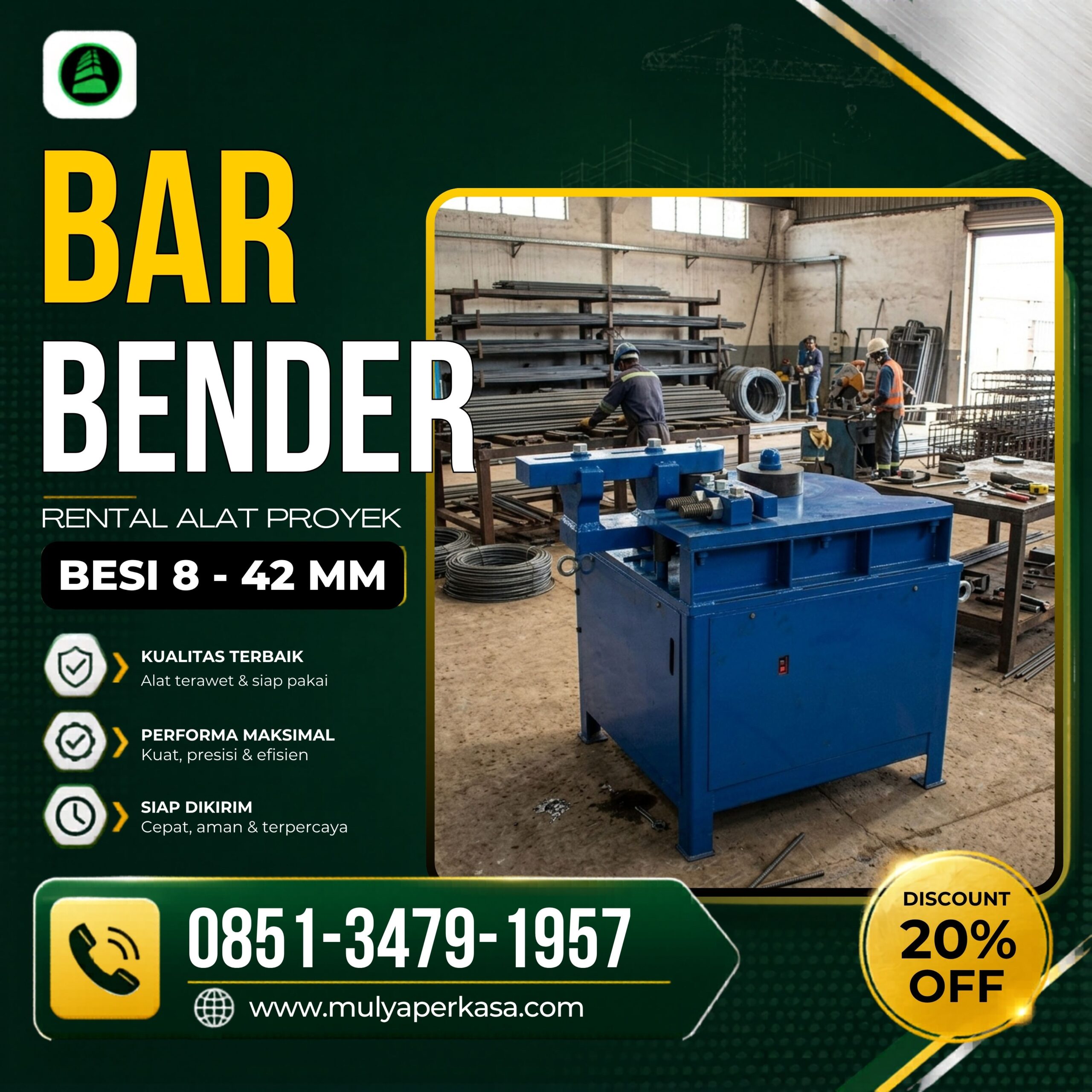 Solusi Sewa Bar Bender Bontang untuk Berbagai Proyek