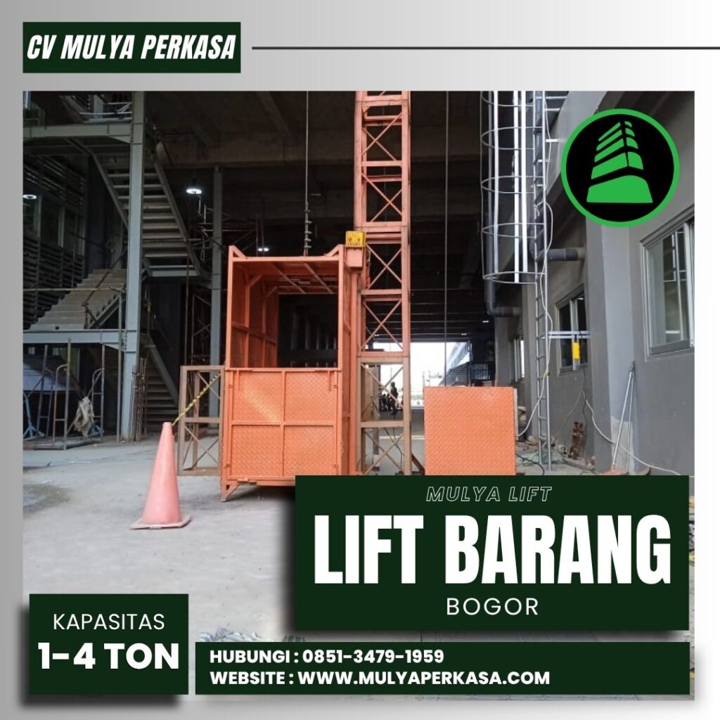 Jasa Sewa Lift Barang Bogor