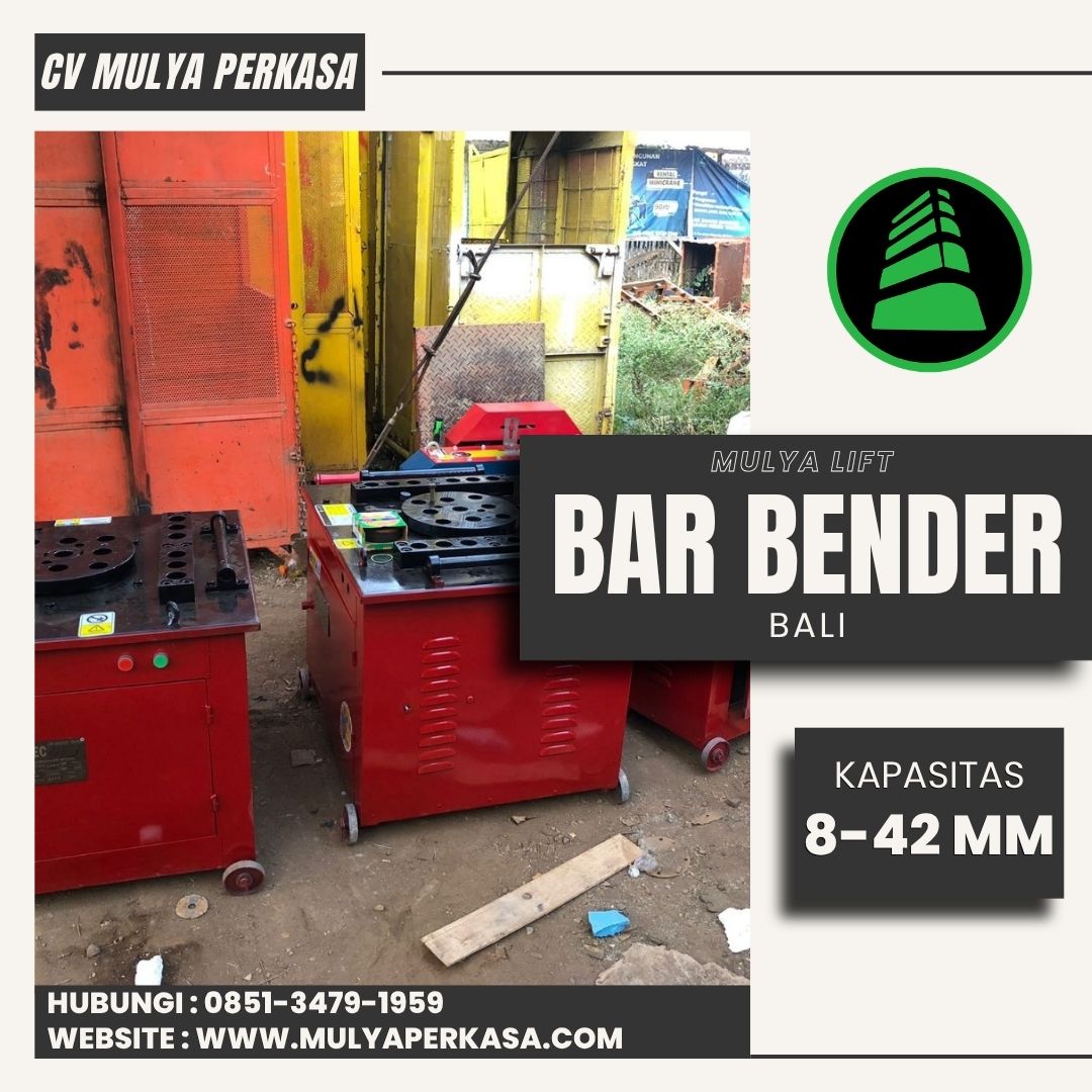Bar Bender dan Cutter di Bali
