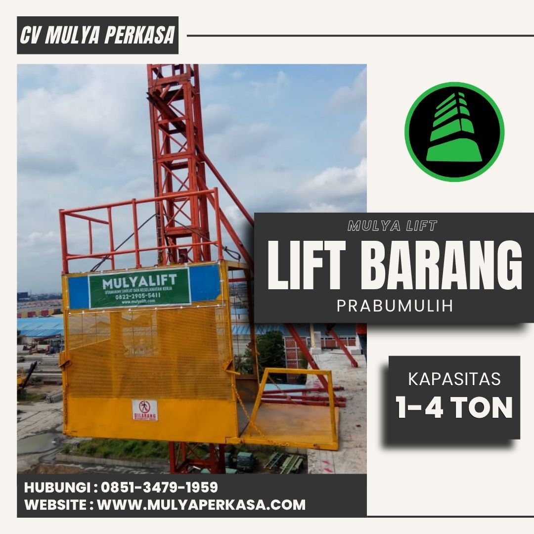 sewa lift barang prabumulih