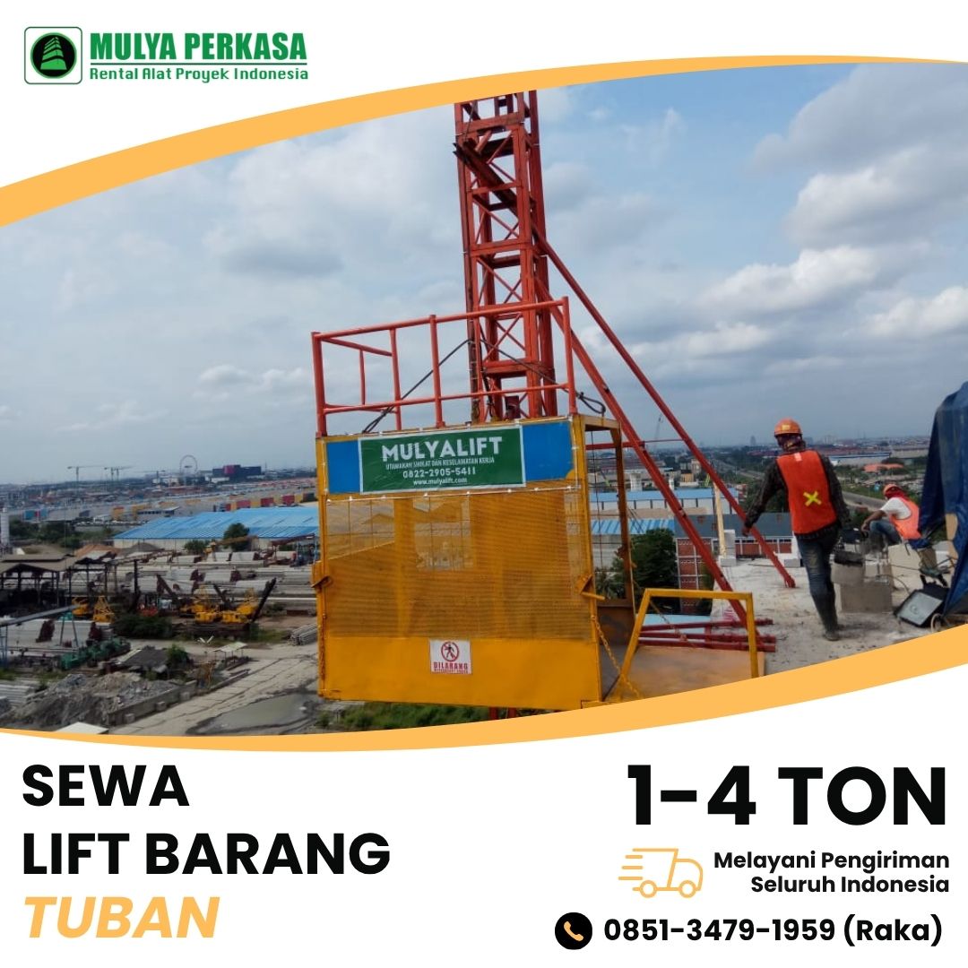 Sewa Lift Barang Tuban