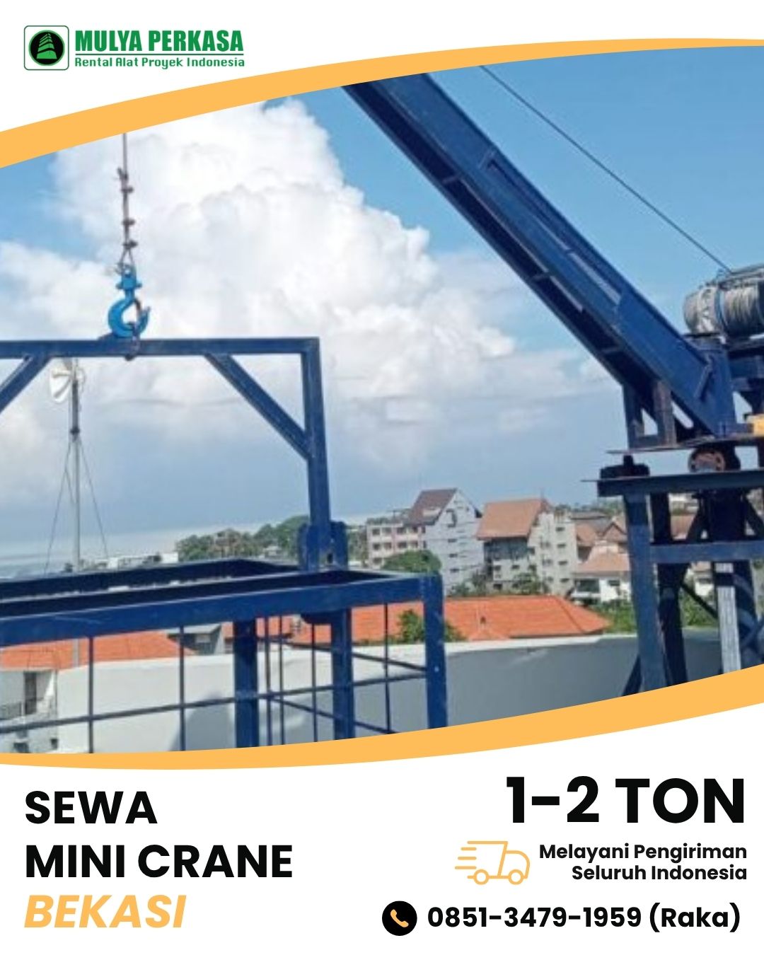 Sewa Mini Crane Bekasi