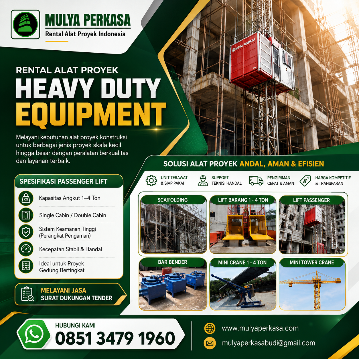 Sewa Alat Proyek Kediri