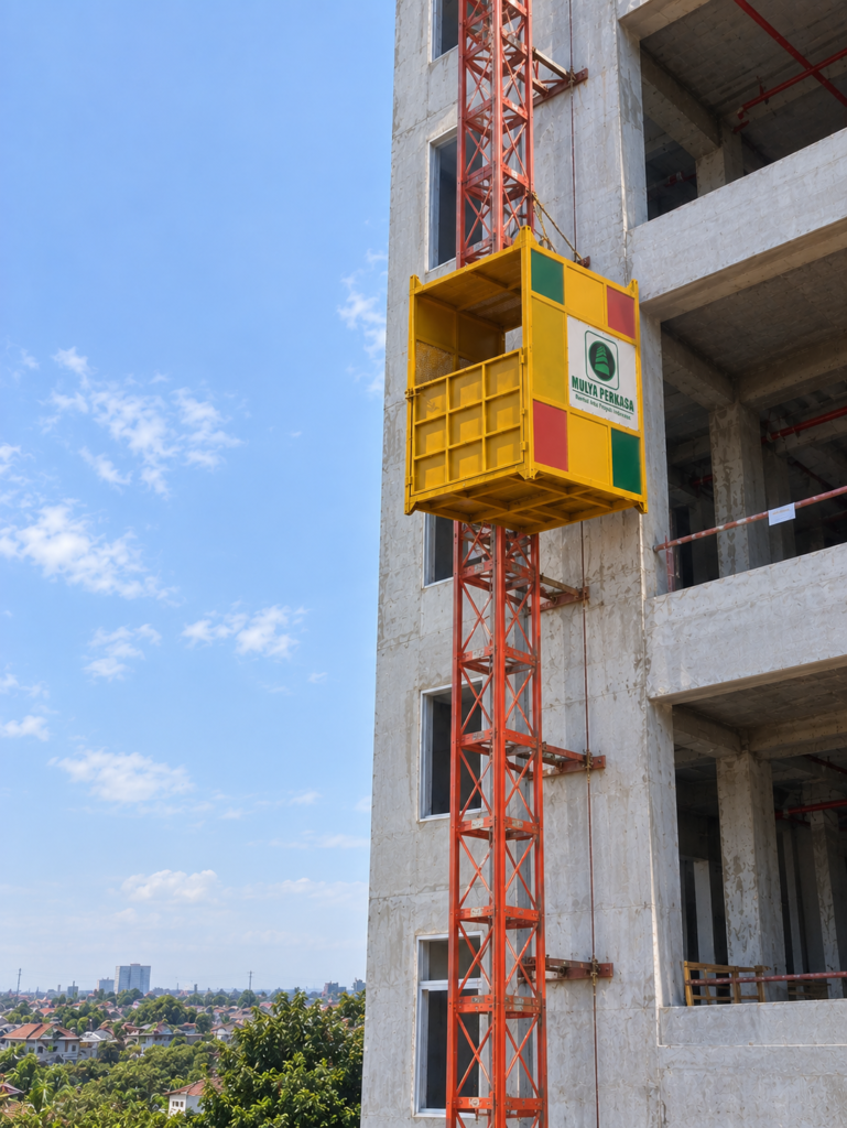Sewa lift barang Badung Bali 1-5 ton
