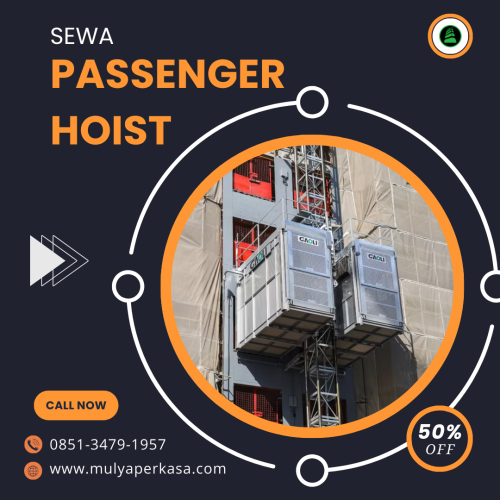 Pusat Sewa Passenger Hoist Palembang 0851-3479-1957 | Lift Barang Solusi Super Efisien