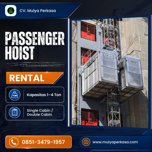 Sewa Passenger Hoist Kota Bitung