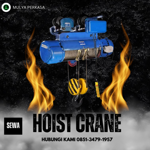 Sewa Hoist Crane Tabanan 1-2 Ton Layanan Terbaik Proyek Bertingkat