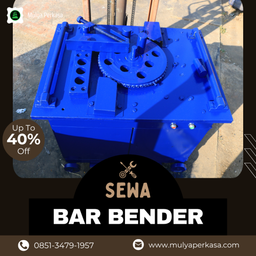 Sewa Bar Bender Kota Batu Besi 8-42 MM | Bar Cutter Tangguh dan Efisien