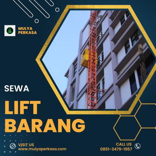 Jasa Sewa Lift Barang Bandar Lampung 1-4 Ton | Solusi Tangguh untuk Pengangkatan Material