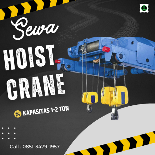Sewa Hoist Crane Jember 1-2 Ton | Mini Crane Pilihan Tepat Kontraktor
