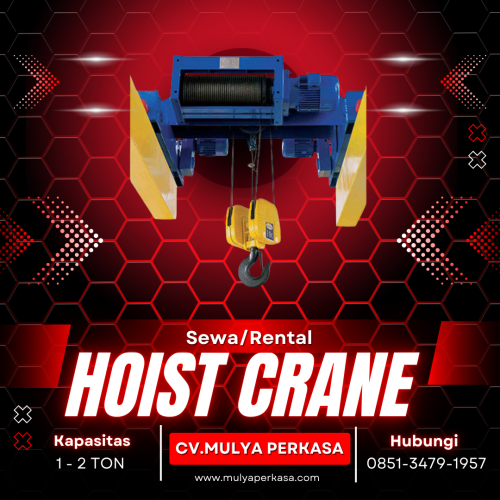 Jasa Sewa Hoist Crane Purwokerto 1-2 Ton | Harga Terjangkau dan Siap Kerja
