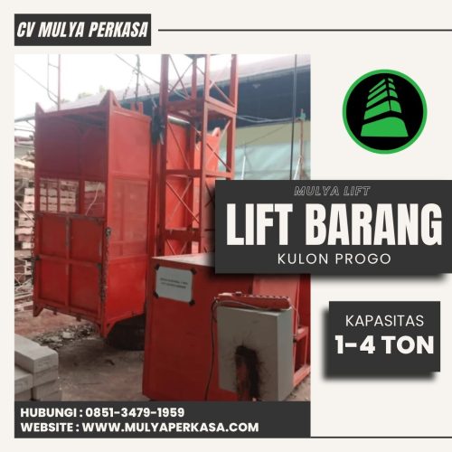 Sewa Lift Barang Kulon Progo