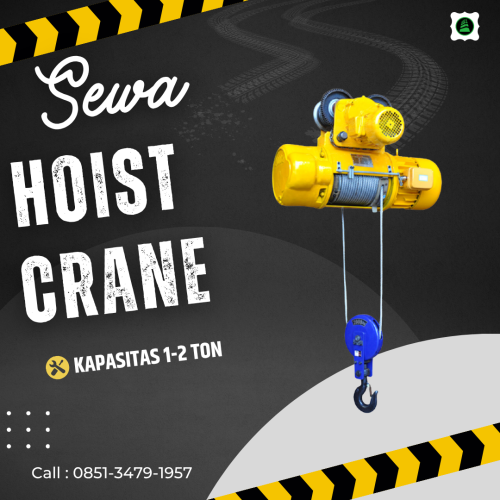 Sewa Hoist Crane Pasuruan 1-2 Ton | Mini Crane Pilihan Tepat Kontraktor