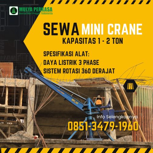 sewa mini crane Tegal