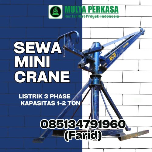 Sewa mini crane Tasikmalaya