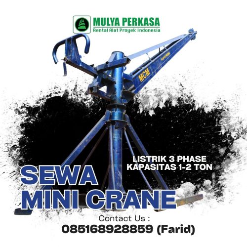 sewa mini crane malang