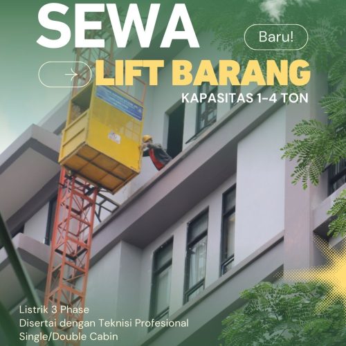 sewa lift barang Tegal