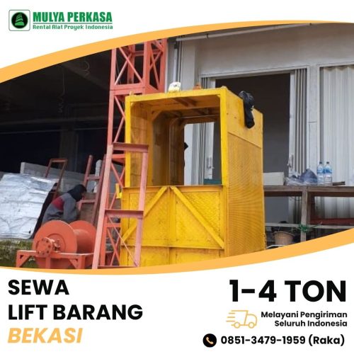 Pusat Sewa Lift Barang Bekasi
