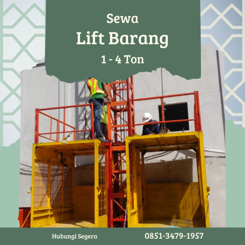 Sewa Lift Barang Batu