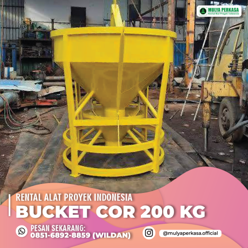 Sewa Bucket Cor Makassar Murah