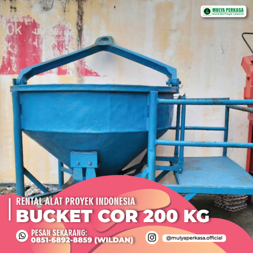 Sewa Bucket Cor Tangerang Murah