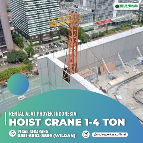 Sewa Hoist Crane Murah di Makassar