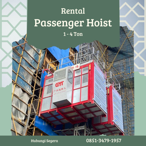 Sewa Passenger Hoist Gianyar