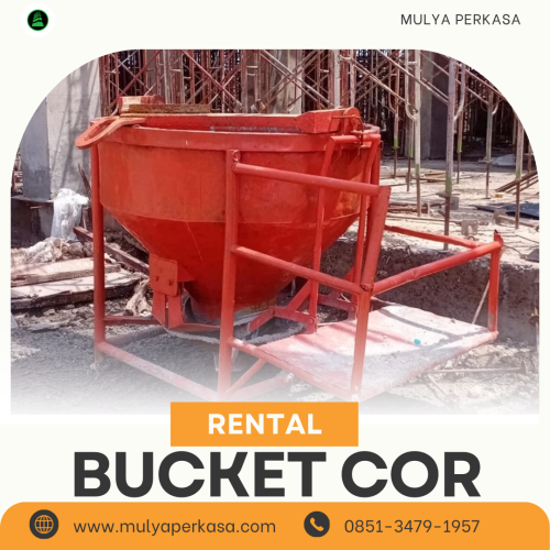 Layanan Sewa Bucket Cor Bojonegoro 800-1000 Liter | Alat Pengecoran Kuat dan Siap Kerja