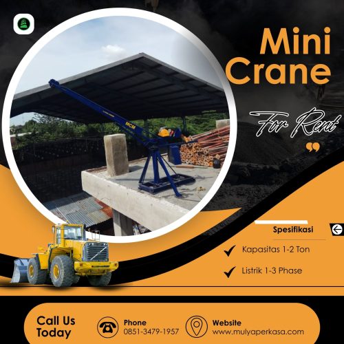Sewa Mini Crane Serang