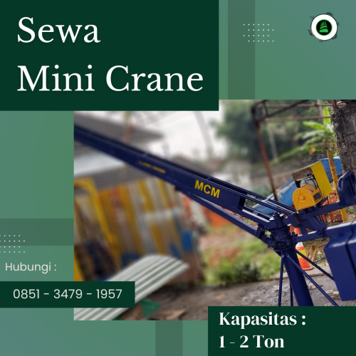 Sewa Mini Crane Lebak