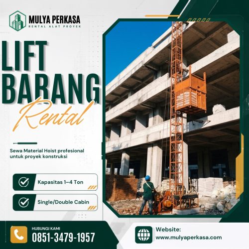Sewa lift barang Makassar
