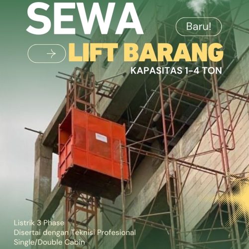 sewa lift barang Cilegon