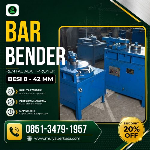 Rental Bar Bender Balikpapan Berkualitas