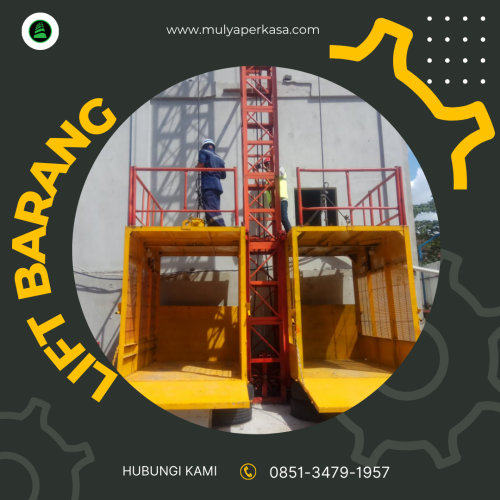 Jasa Sewa Lift Barang Samarinda 1-4 Ton | Harga Terjangkau
